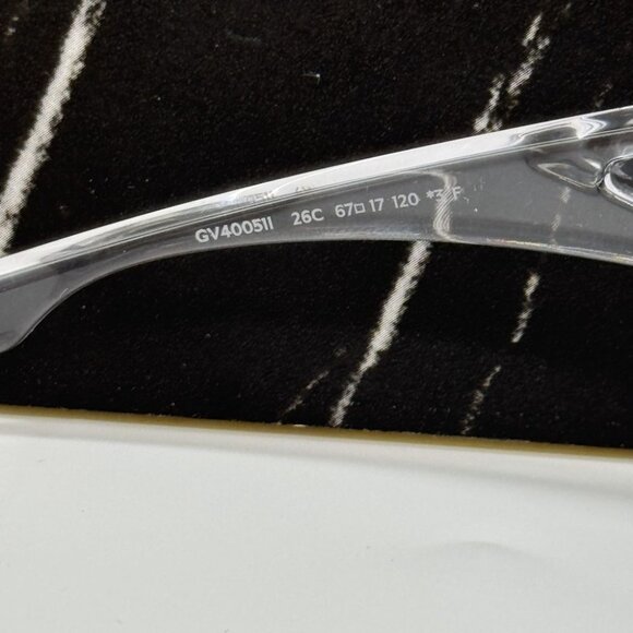 NEW GV40051I 26C GIVENCHY SUNGLASSES TRANSPARENT GREY UNISEX EYEWEAR GIVENCHY - Picture 10 of 12